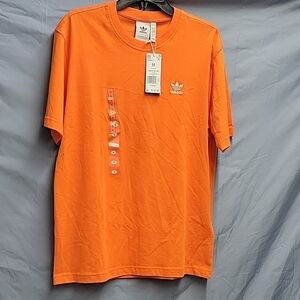 Adidas Men's Orange T-Shirt